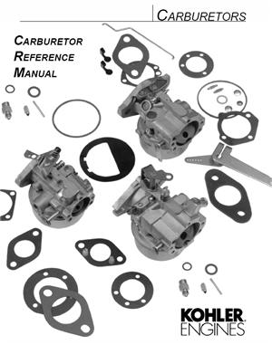 Kohler Carburetor Service Parts List - Click Image to Close