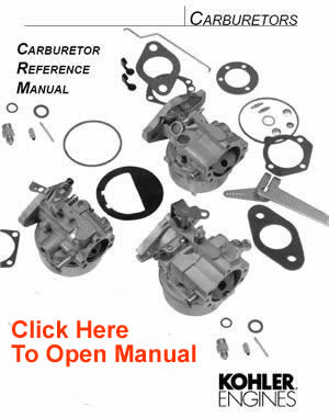 Kohler Carburetor Parts List
