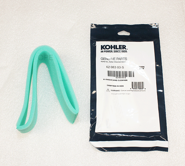 Kohler Part # 6208303S Element Pre-Cleaner