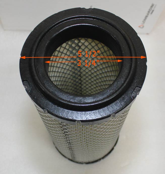Kohler Part # ED0021751260S Diesel Cartridge Air Filter