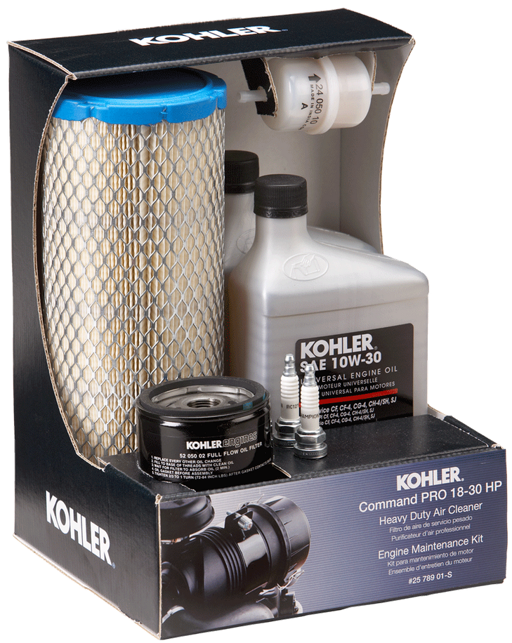 Kohler Part 2578901S Engine Maintenance Kit HDAC CV/CH Pro Twin