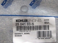 Kohler Part # 2504103S Bowl Nut Gasket