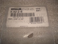 Kohler Part # X422S Woodruff Key