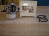Kohler Part # 12853149S Carburetor Assembly W/Gaskets