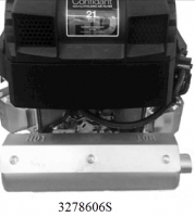 Kohler Part # 3278606S Exhaust Muffler Kit Zt Horizontal Wright