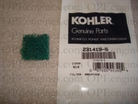 Kohler Part # 231419S Breather Filter