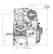 6.5 hp Briggs & Stratton Vanguard Engine 12V332-0013-F1 3/4" CS