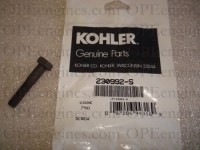 Kohler Part # 230992S Screw