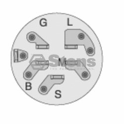 Stens 430-770 Indak Ignition Starter Switch MTD 925-1396A Snapper 1686734SM 